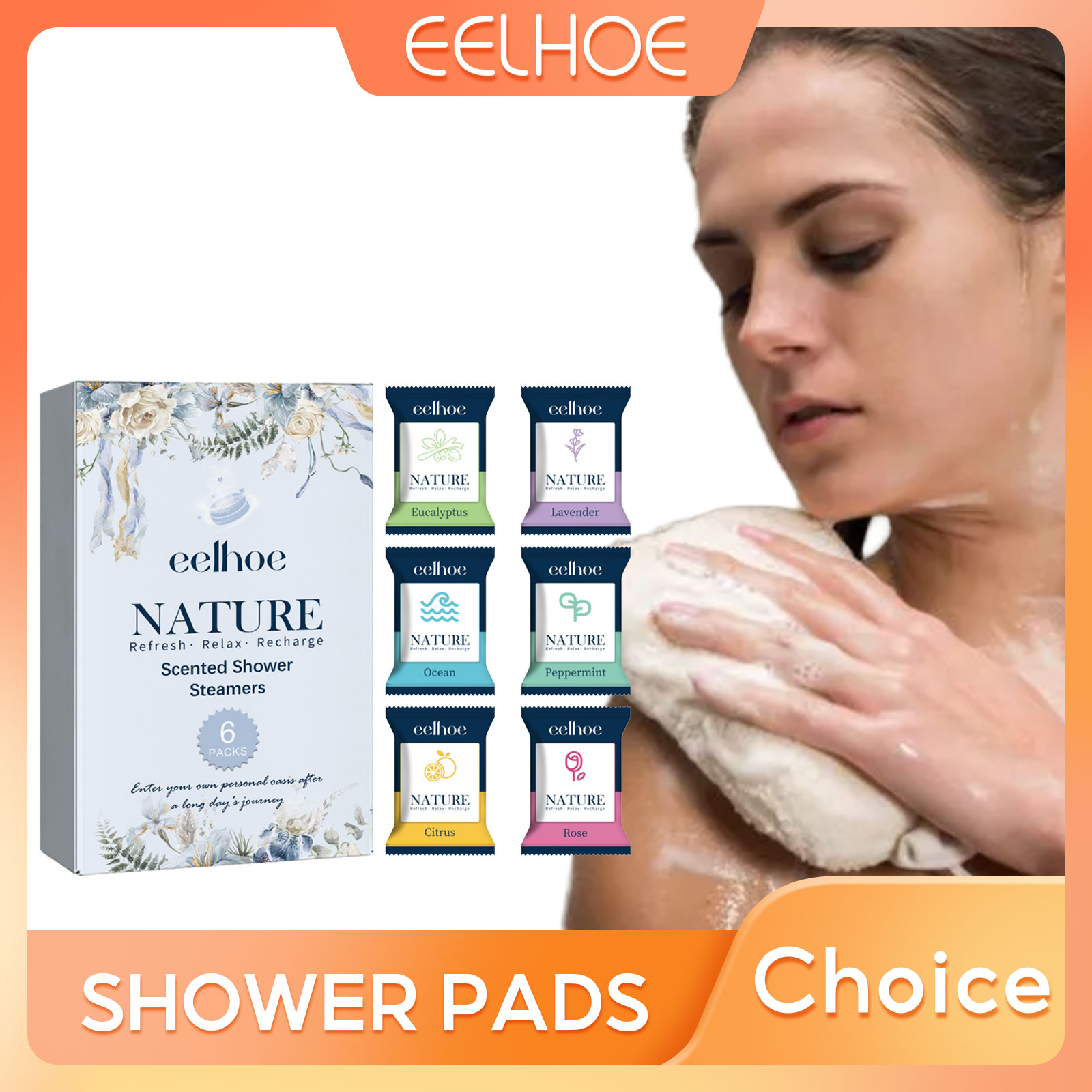 Shower Steamer Tablet - Пароварки для душа EELHOE, таблетки для