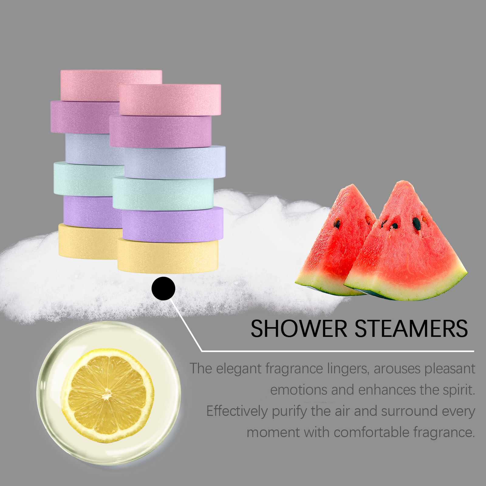 Ароматические таблетки OceAura – обзор и цена Shower Steamer Tablet