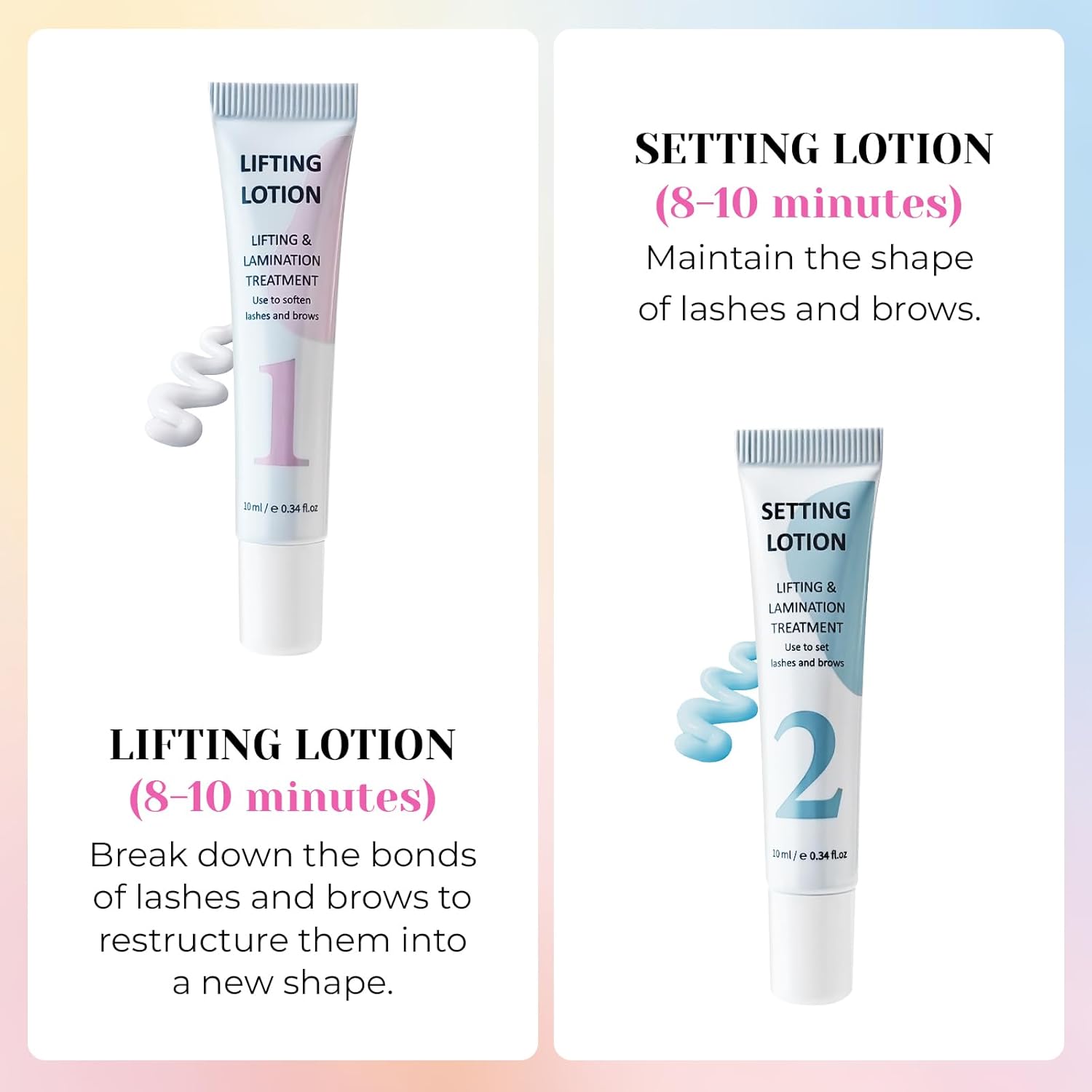 LOMANSA 10 мл набор трубок для – обзор и цена Lash Lift Kit