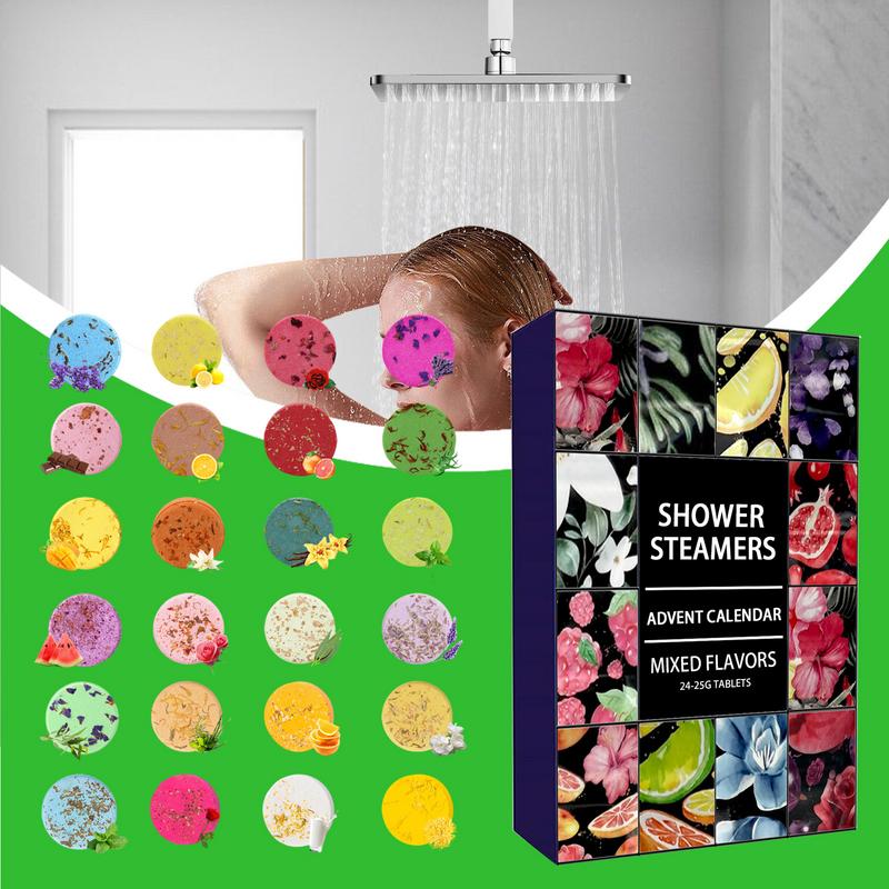 24 шт., Бомбочки для душа с ка – обзор и цена Shower Steamer Tablet