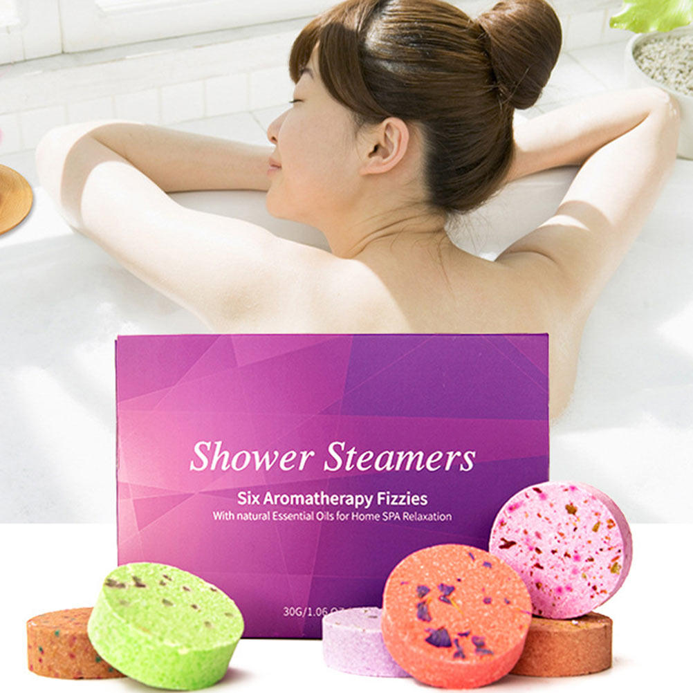 6 шт. ароматических таблеток д – обзор и цена Shower Steamer Tablet